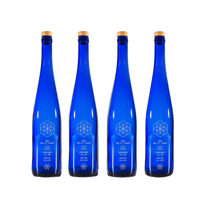Pack de 4 - La Botella Azul